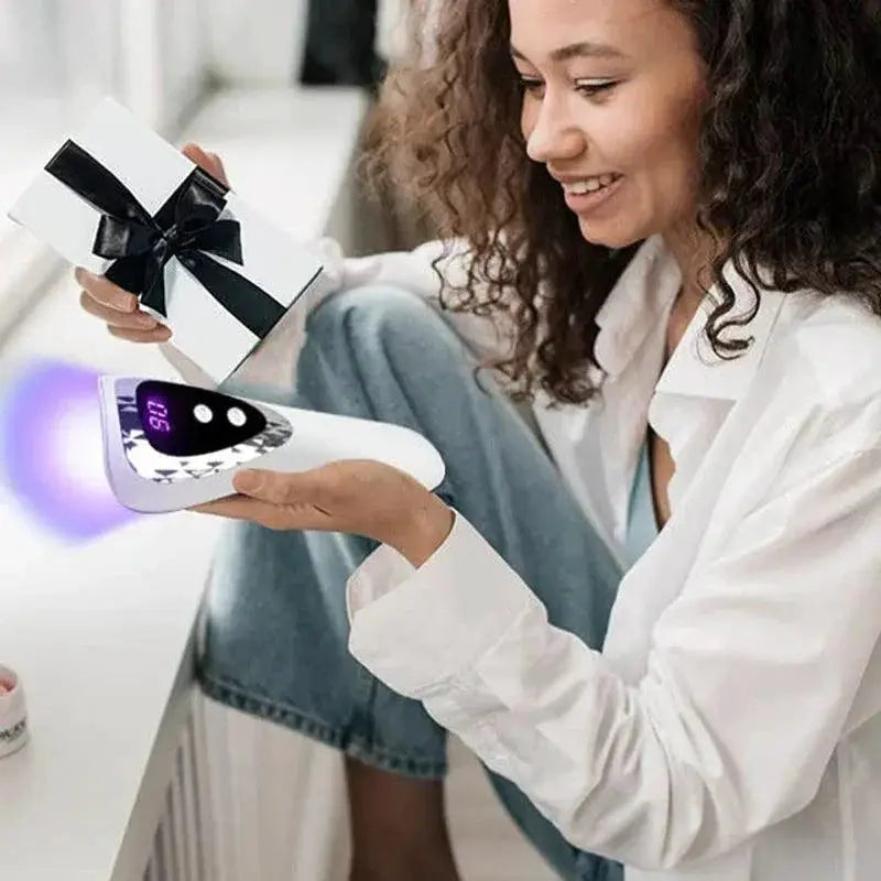 UV LED Nail Dryer Handheld Gel Nail Lamp For Salon