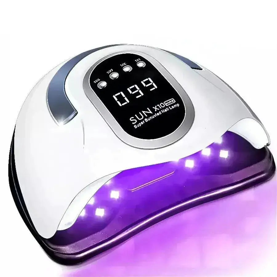 UV LED Nail Drying Lamp Gel Manicure Tool With LCD Screen