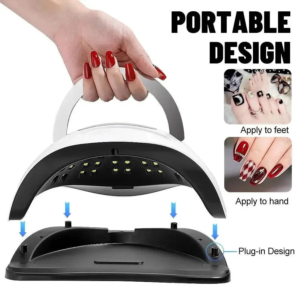 UV LED Nail Lamp Memory Function Gel Polish Dryer Pro