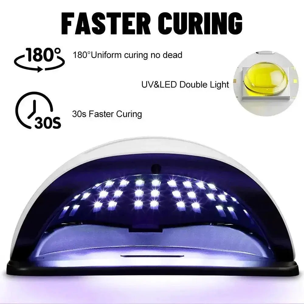 UV LED Nail Lamp Memory Function Gel Polish Dryer Pro