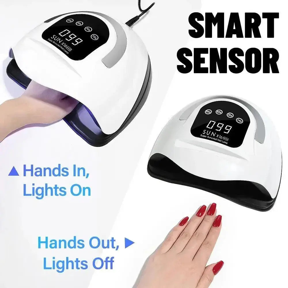 UV LED Nail Lamp Memory Function Gel Polish Dryer Pro