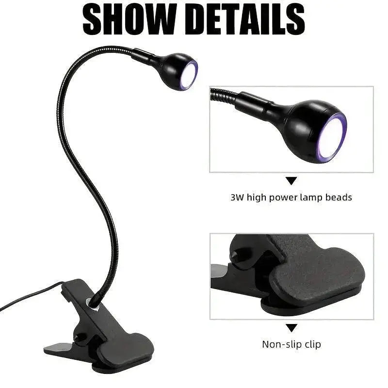 UV Manicure Lamp Premium Purple Light For Nail Curing
