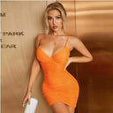Flattering Dress for Women Parties Mesh