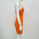 Flattering Dress for Women Parties Mesh