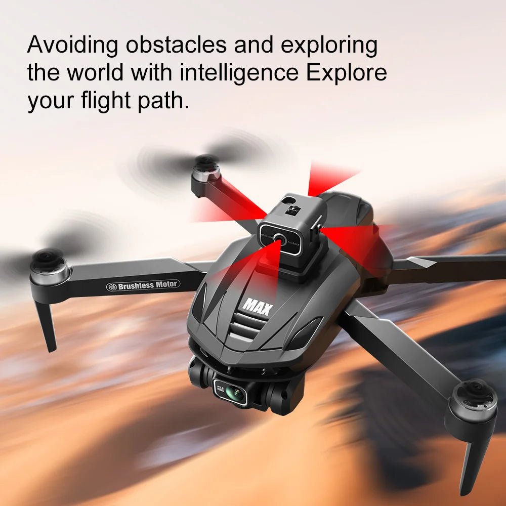 V168 Pro MAX GPS Drone - 8K Camera, 5G WiFi FPV, 360 Obstacle Avoidance Foldable