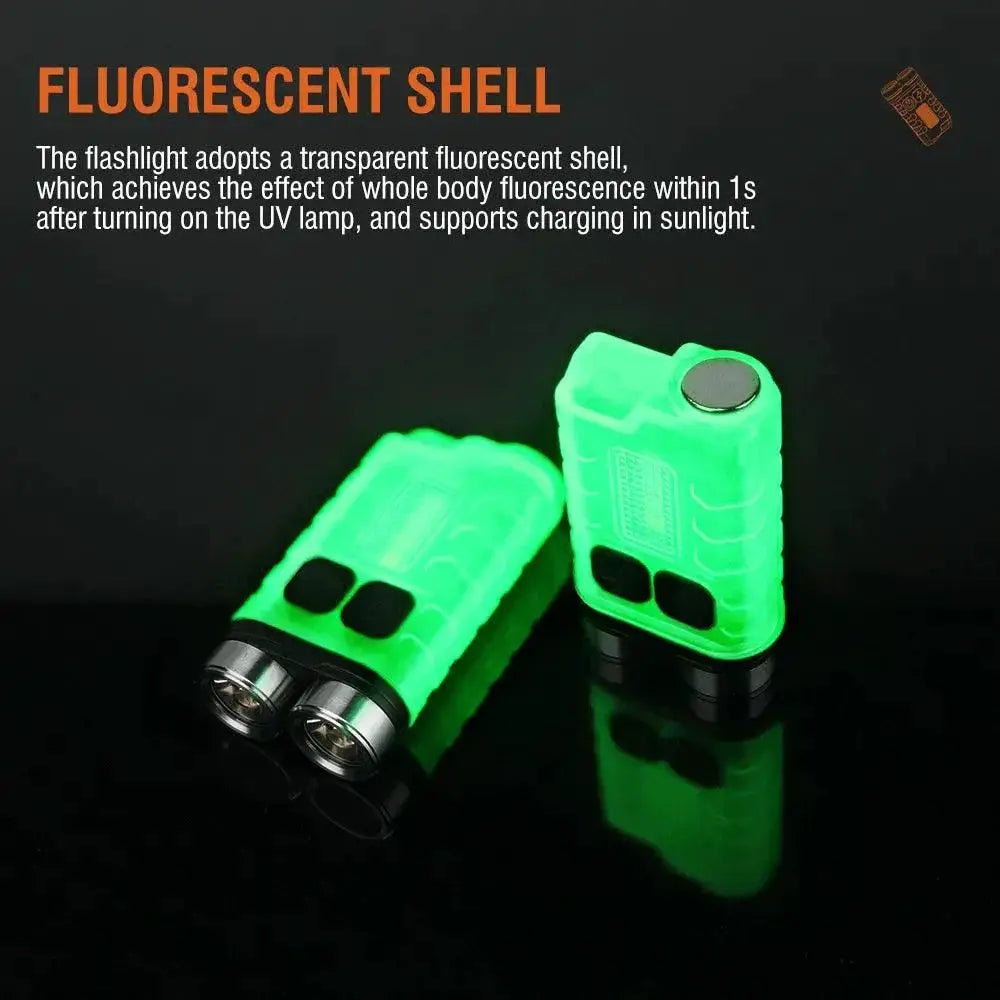 V3 Keychain Flashlight 900 Lumens Compact Outdoor Essential