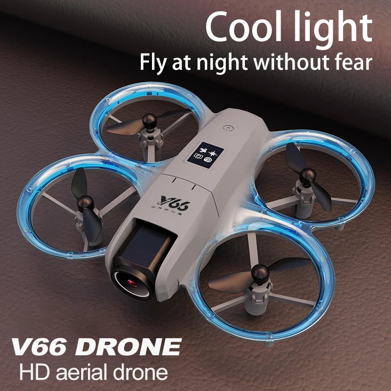 V66 Mini Drone - Pocket Sized 4K Dual Camera FPV Quadcopter For Beginners Ultra
