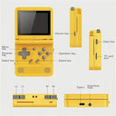 Built-In Games Handheld Console On-The-Go
