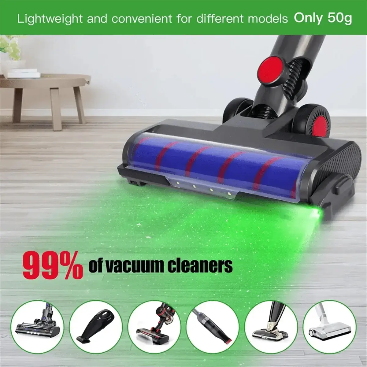 Vacuum Cleaner Laser Lights Dust Display LED Lamp Parts