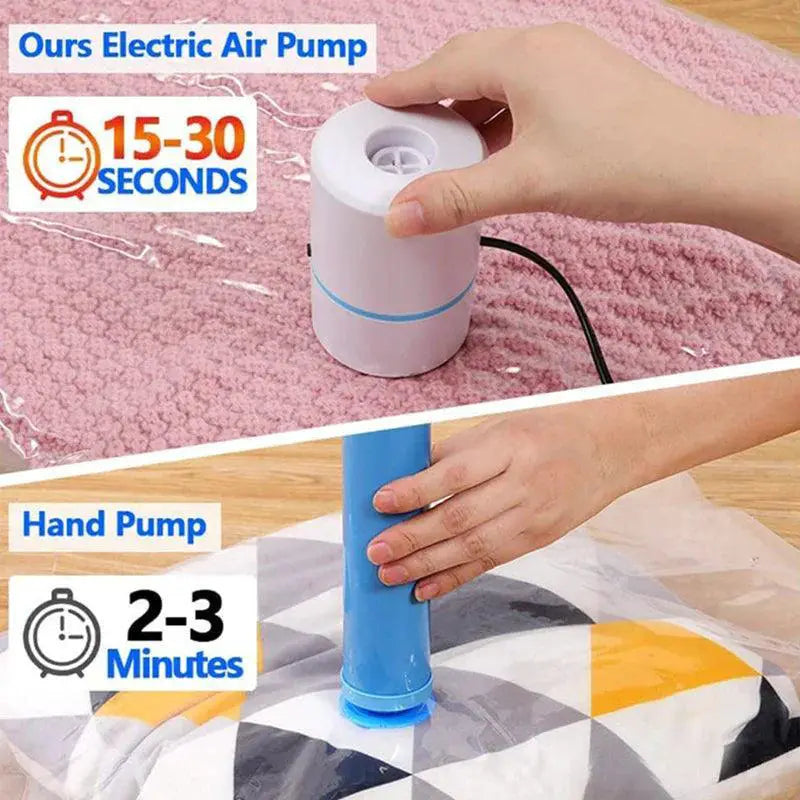 Vacuum Compression Bag Electric Pump Mini Vacuum Sealer