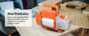 VEVOR 1&2 Stage Vacuum Pump 3.5/5/7CFM AC120V HVAC Tool