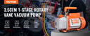 VEVOR 1&2 Stage Vacuum Pump 3.5/5/7CFM AC120V HVAC Tool