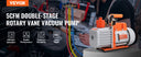 VEVOR 1&2 Stage Vacuum Pump 3.5/5/7CFM AC120V HVAC Tool