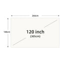 VEIDADZ Projector Screen Crisp 4K Home Theatre Display
