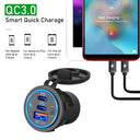 Velev Fast Charge On-The-Go Car Charger