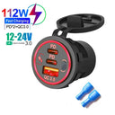Velev Fast Charge On-The-Go Car Charger