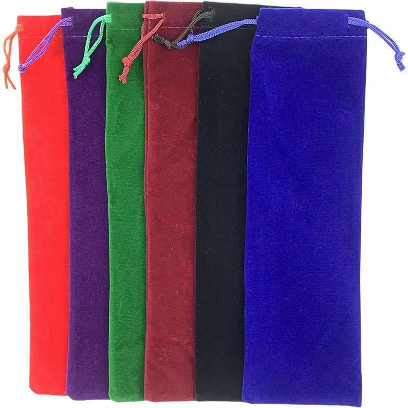 Velvet Drawstring Bags Jewelry Pouches Six Size Set For Weddings Christmas Gifts
