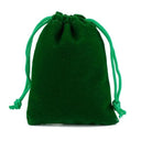 Sleek Velvet Jewelry Pouches for Brides
