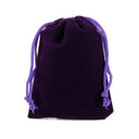 Sleek Velvet Jewelry Pouches for Brides