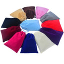 Sleek Velvet Jewelry Pouches for Brides
