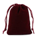Sleek Velvet Jewelry Pouches for Brides