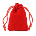 Sleek Velvet Jewelry Pouches for Brides