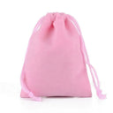 Sleek Velvet Jewelry Pouches for Brides