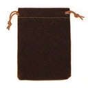 Sleek Velvet Jewelry Pouches for Brides