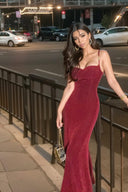 Velvet Evening Gown: Elegant Winter Dress Collection 2023