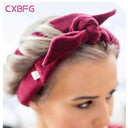 Heatless Velvet Headband Curler for Home