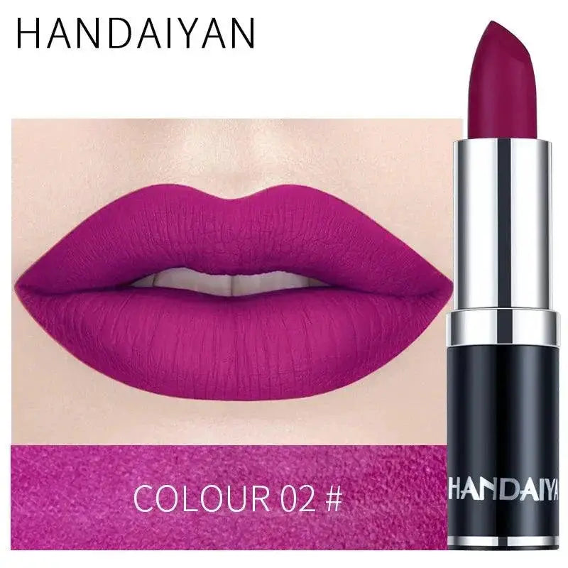 Velvet Matte Lip Gloss Luxurious Long Lasting Nude Shade