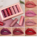 Velvet Matte Lip Gloss: Luxurious Long-Lasting Nude Shade