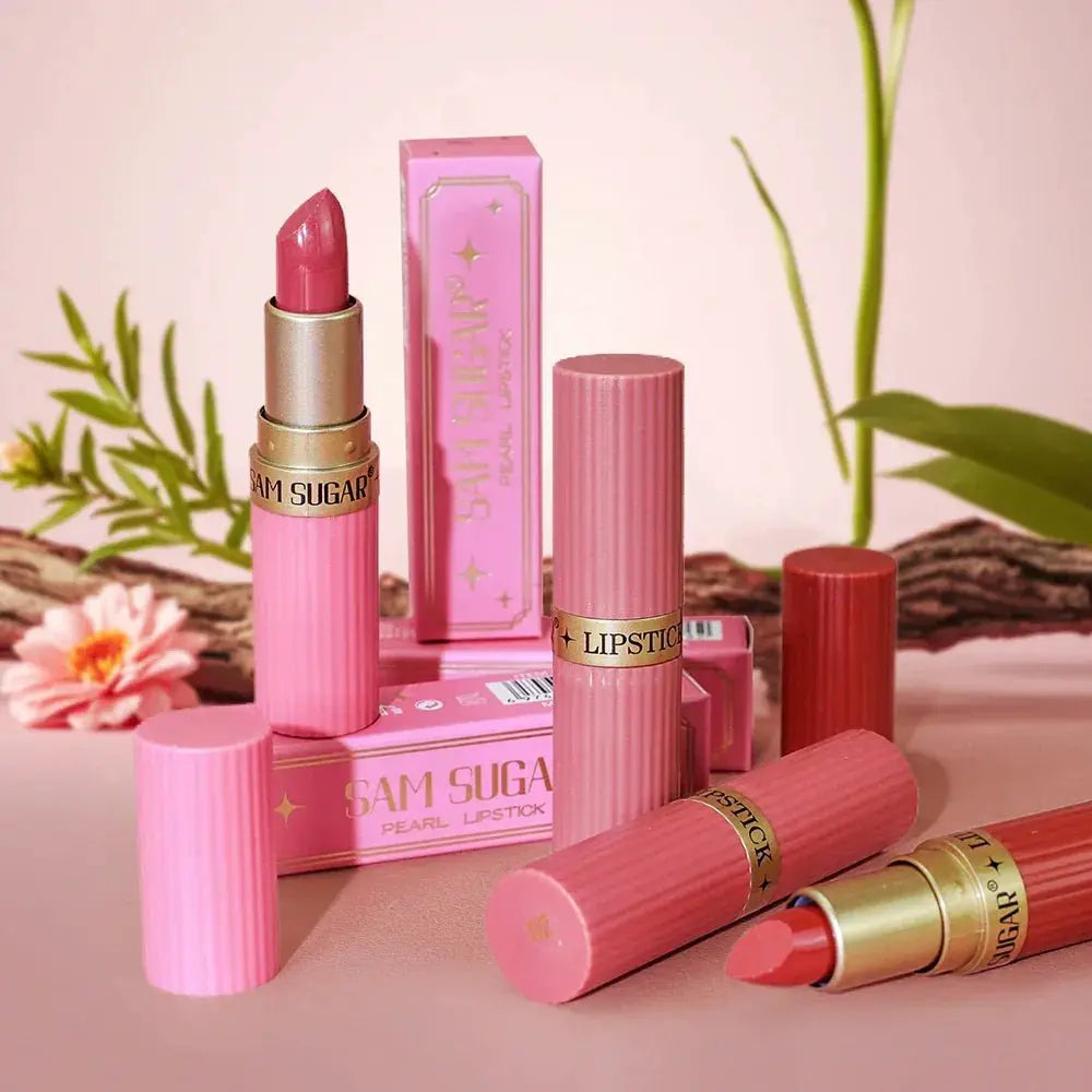 Pearlescent Pink Glitter Velvet Matte Lipstick Pro - OurLum.com