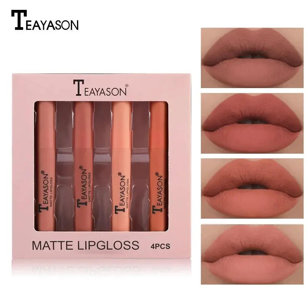 Velvet Nude Lip Kit Vibrant Long Lasting Lip Set 50ml