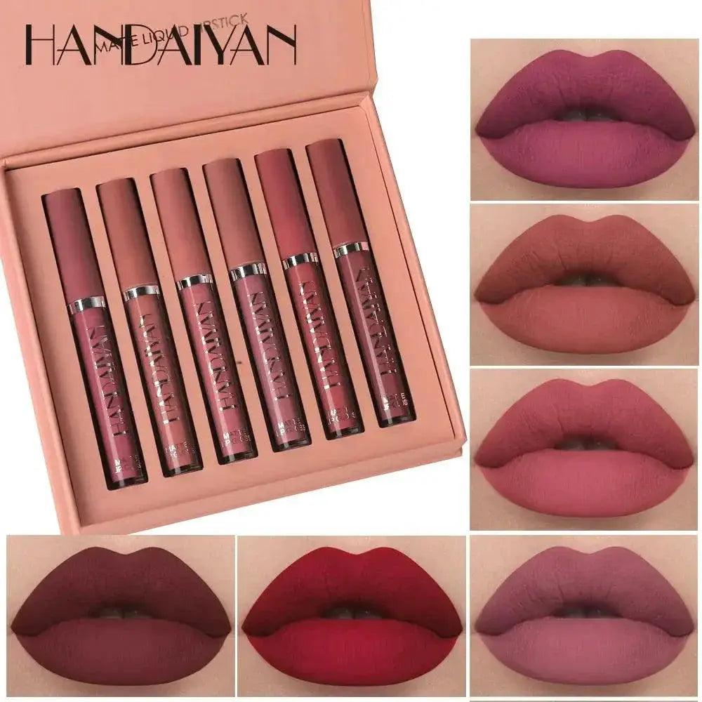 Velvet Nude Lip Kit Vibrant Long Lasting Lip Set 50ml