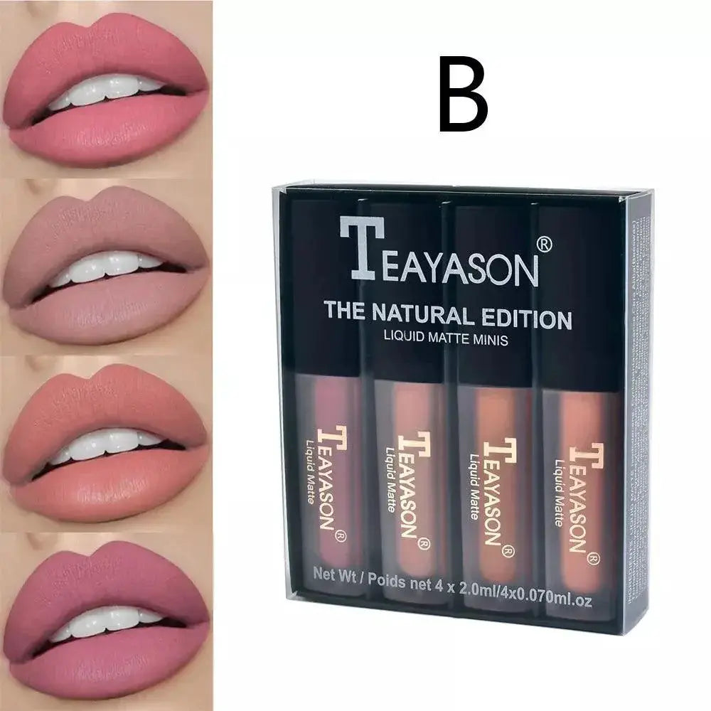 Velvet Nude Lip Kit Vibrant Long Lasting Lip Set 50ml