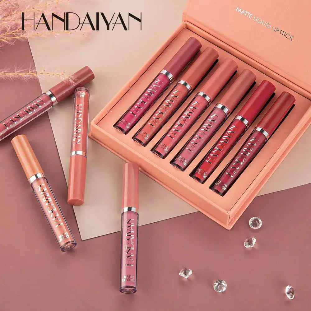 Velvet Nude Lip Kit Vibrant Long Lasting Lip Set 50ml