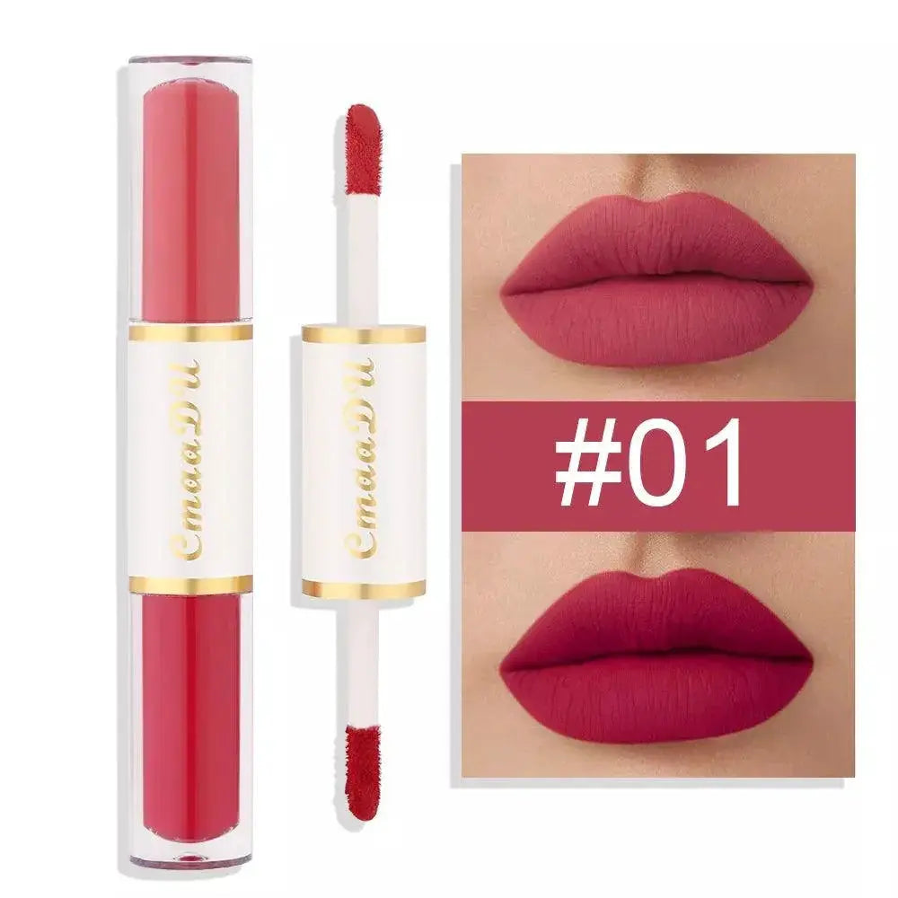 Velvet Red Matte Lipstick Set Hydrating Long Lasting Shades