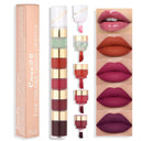 Velvet Red Matte Lipstick Set Hydrating Long-Lasting Shades