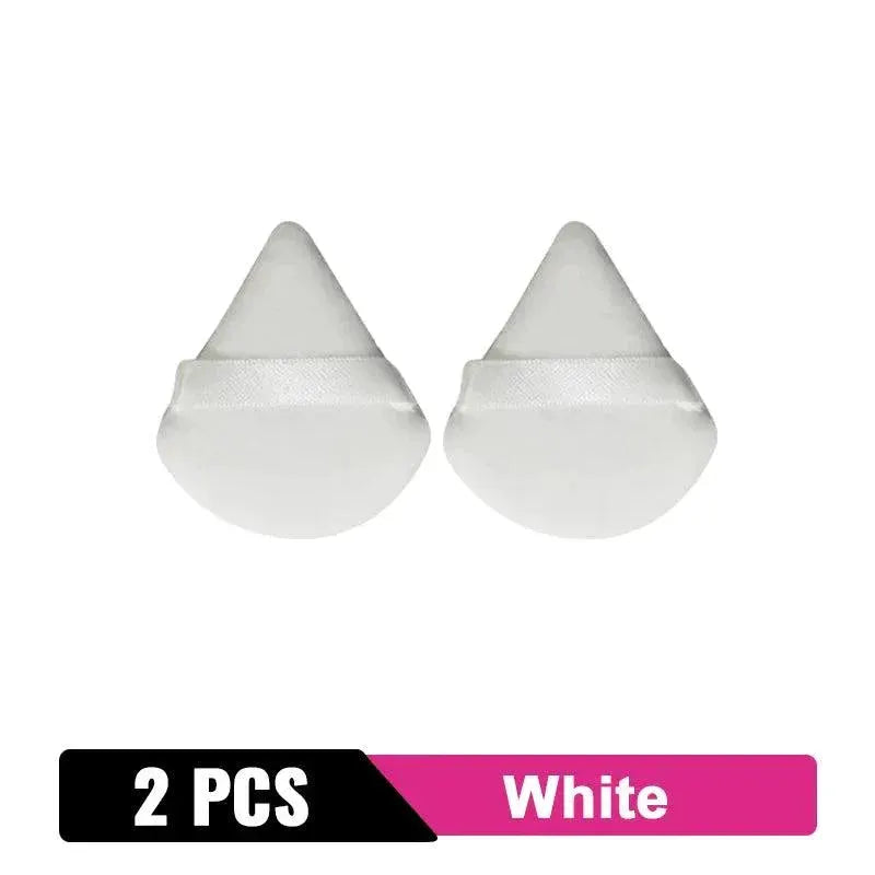 Velvet Triangle Makeup Puff Set for Luxe Finish Application