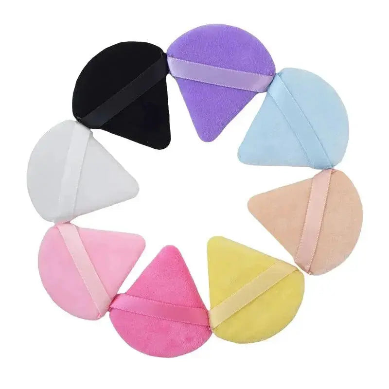 Velvet Triangle Makeup Sponge For Flawless Finish Easy Clean