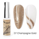 Venalisa French Nail Gel Polish DIY Glitter Art Kit 55ml