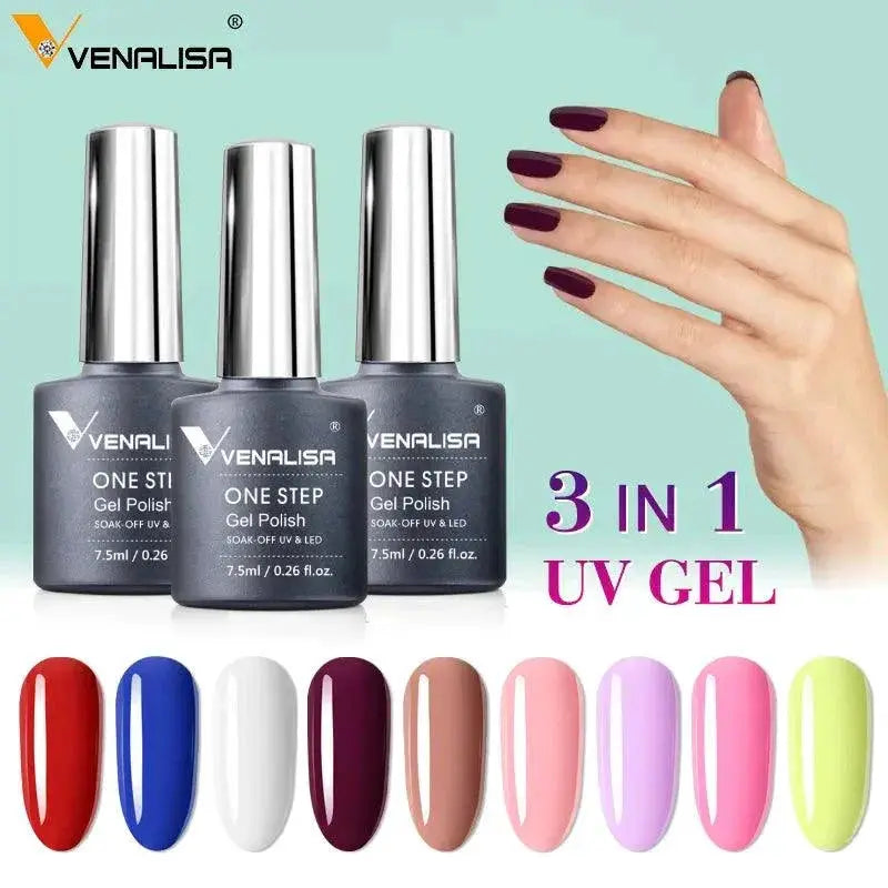 Venalisa Gel Nail Polish Kit for Effortless Nail Beauty