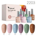 Chip-Free Gel Polish Kit for Home Manis