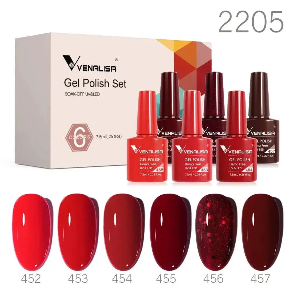 Venalisa Gel Polish Set Stylish UV Varnish Kit For Nails