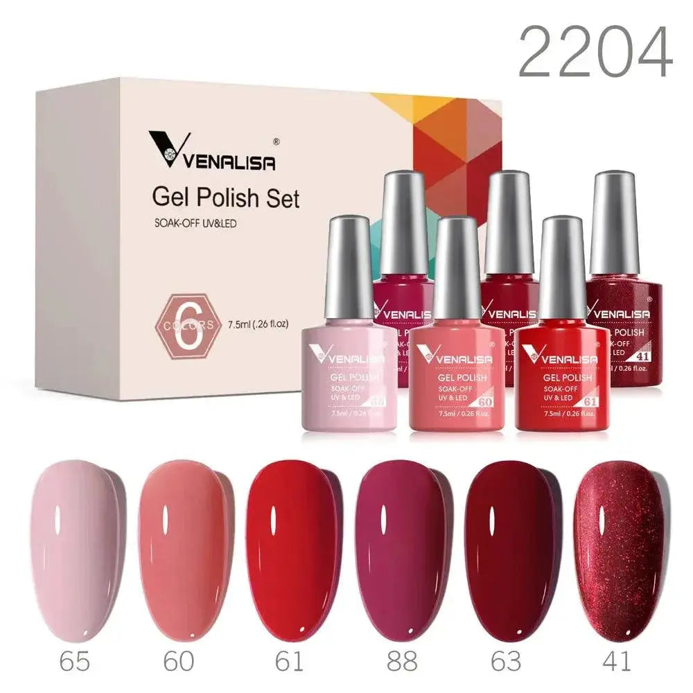 Venalisa Gel Polish Set Stylish UV Varnish Kit For Nails