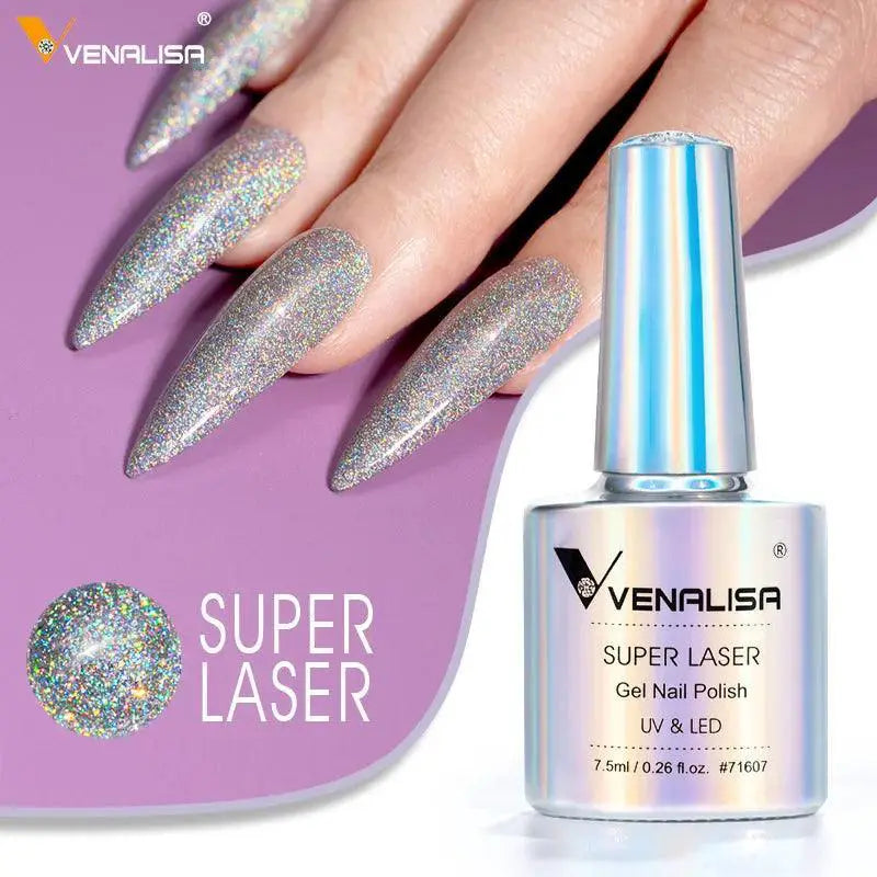 Venalisa Glitter Gel Nail Polish Elegance Glamour Effect