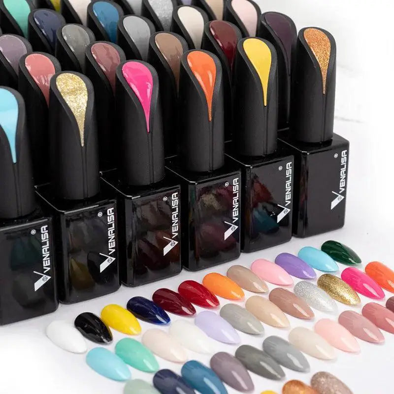 Venalisa Jelly Gel Nail Polish Kit Vibrant Colors Set