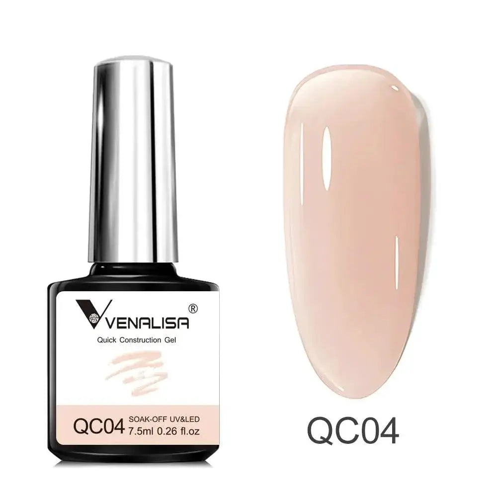 Venalisa Pink Jelly Nail Strengthener Gel Quick And Stylish