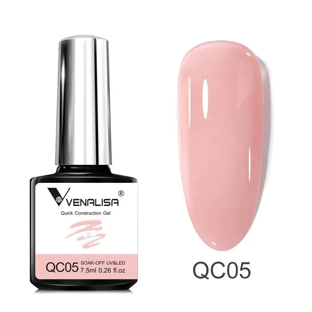 Venalisa Pink Jelly Nail Strengthener Gel Quick And Stylish